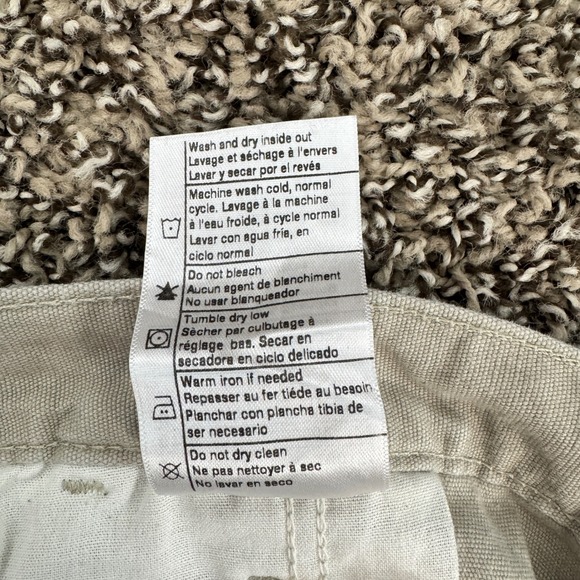 Work Wear Carhartt Mens 40 Rugged Flex Canvas Work Shorts Outdoor Excellent - Picture 4 of 9